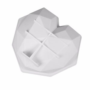 Cross-border hot selling silicone cake mold mousse fruit Christmas diamond heart shaped cake baking mold set tool