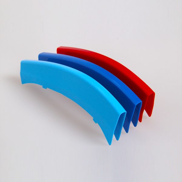 Suitable for BMW x3 modified three-color mid-net trim strip card strip free disassembly buckle X1X3X4X6X5GT525Li320i