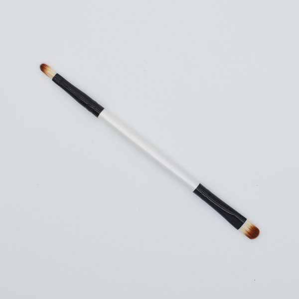 Minaiki wooden handle double-ended brush OPP bag double-ended makeup brush is available for manufacturer sales - Image 4