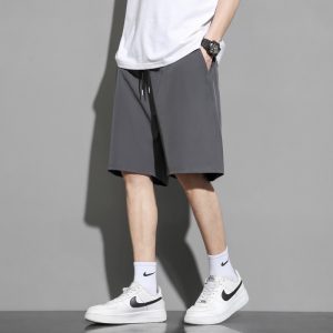 Spot spot batch ~ shorts men's wear loose sports casual fashion brand summer ice silk quick-drying five-point pants