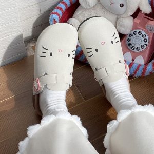 Niche cute Birkenstock shoes women's summer 2024 new thick-soled toe sandals to wear slippers casual half slippers