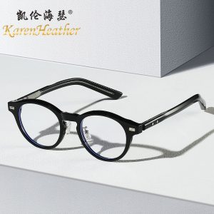 New TR90 frame pin sunglasses 28033 versatile rivet sunglasses street photography versatile anti-blue light flat light mirror