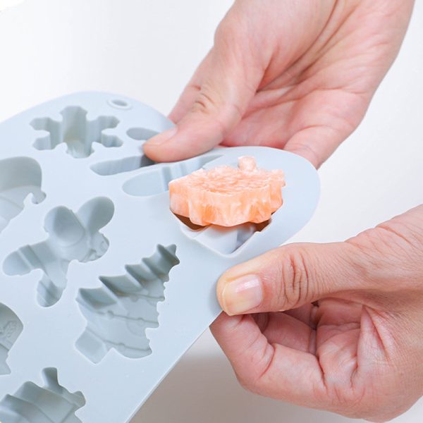 In stock 14 with Christmas molds baking easy release cake molds kitchen baking tools silicone molds wholesale - Image 4