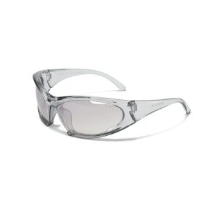 European and American new sports style sunglasses women, special-shaped hollow glasses, Y2K trendy Internet celebrity street photography, cycling sunglasses, men