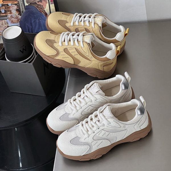 Daddy shoes women's ins trend 2025 spring and autumn new retro jogging color-blocking athleisure sports and leisure women's shoes - Image 2