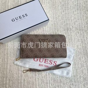 Foreign trade new European and American simple printing fashion long documents large capacity women's wallet women's clutch