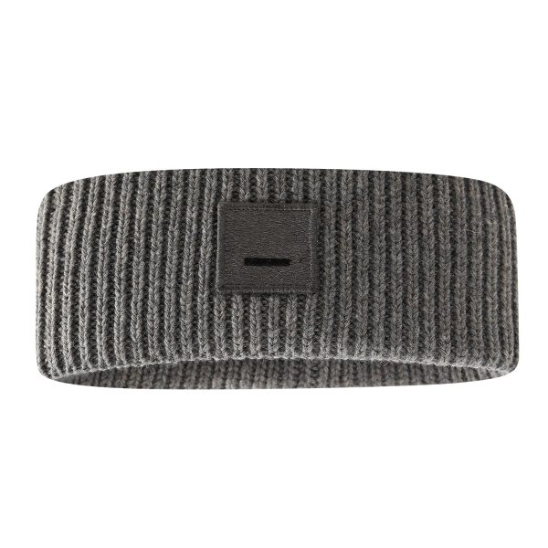 AC Nordic Smiley Headband Hooded Women's Wool Autumn and Winter Tide Versatile Knitted Warm Wide Rim Men's Fashion Sports Headband - Image 4