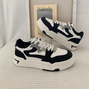 Low-top platform women's shoes, autumn and winter national tide shoes, women's 2023 new niche ins trend, versatile casual sneakers