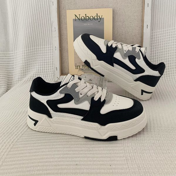 Low-top platform women's shoes, autumn and winter national tide shoes, women's 2023 new niche ins trend, versatile casual sneakers - Image 2