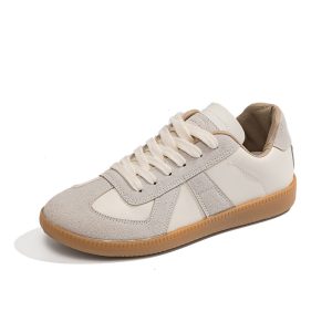 Retro German Training Women's Shoes 2024 Spring New Student Casual Forrest Gump Couple Shoes Sports Running Board Shoes Trendy Shoes Women