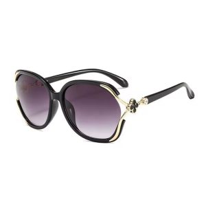 New Clover Women's Polarized Sunglasses, UV Protection Glasses, Sun Protection, Driving Slimming, Fashion, Trendy Sunglasses