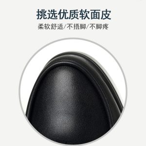 Women's shoes, women's single shoes, shallow mouth, host platform, 2025 spring and autumn new professional high-value business formal wear thick soles