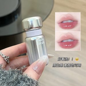 Water light mirror white, pseudo plain makeup, lipstick, lip gloss, nude color, bean paste color, rose red, student cheap lip gloss wholesale