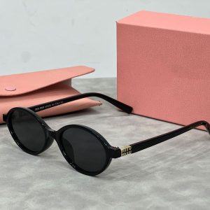 European and American new small frame oval thin leg sunglasses women's personality high value fashion cross-border wholesale sunglasses