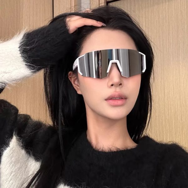 Outdoor cycling glasses, sports running, cycling sunglasses, mountaineering, windproof eye protection, custom cross-border sunglasses