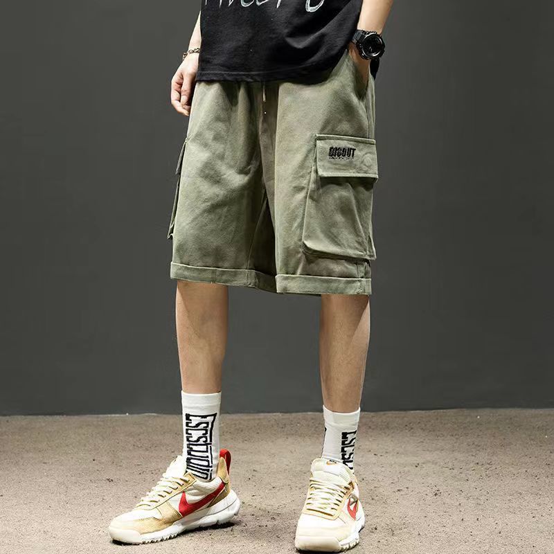 Shorts: men's summer thin, loose and versatile, trendy new hot style, fashionable personality, handsome sports casual pants - Image 3