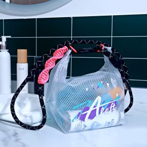 New outdoor large capacity swimming bag waterproof material beach bag cross-border handbag cosmetic storage bag