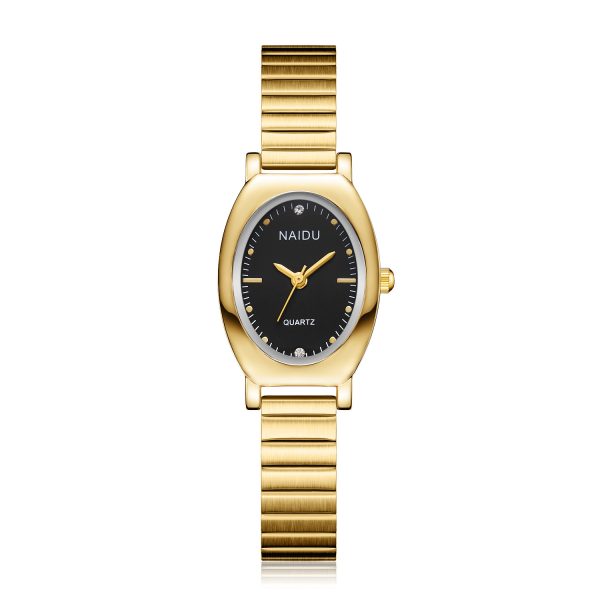 New oval fashion luxury watch alloy decoration simple cross-border foreign trade wholesale women's watch - Image 5