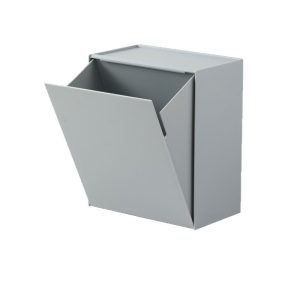 Wall-mounted storage box, non-perforated wall-mounted finishing box on the wall of the bathroom, sanitary napkin storage box for household bathroom