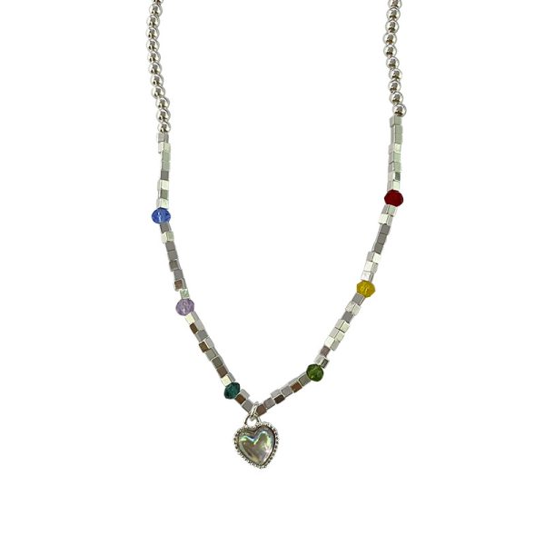 Beaded necklaces do not fade, women's summer luxury, versatile jewelry, niche love pearl clavicle chain accessories wholesale - Image 5