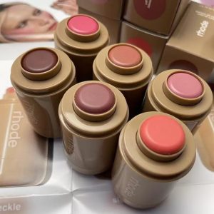 Rhode skin's new blush stick hailey piggyfreckle lip and cheek balm