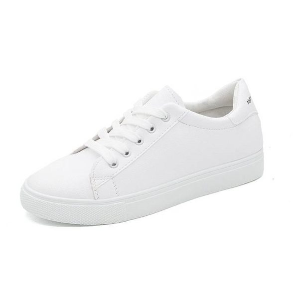 Lace-up pedals, women's shoes, summer new white shoes, student flat shoes, casual Korean version autumn shoes, lightweight spring and autumn shoes - Image 5