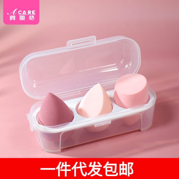 One piece of dropshipping free shipping 10YJ beauty egg soft sponge makeup egg makeup gourd cushion puff dry and wet toilet