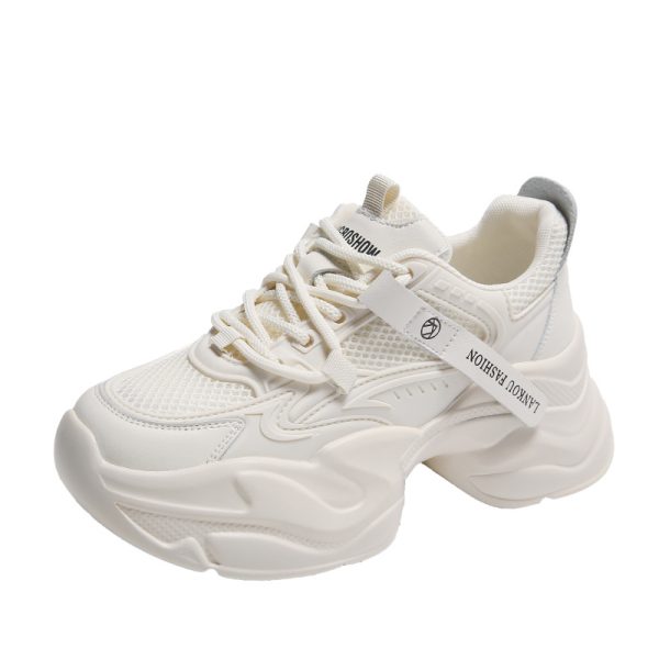 Mesh breathable inner height, versatile daddy shoes summer 2023 new small platform platform fried street women's shoes Internet celebrity super hot - Image 5