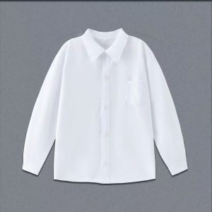 White shirts, men's long-sleeved business suits, wedding groomsmen, and professional work shirts for men and women