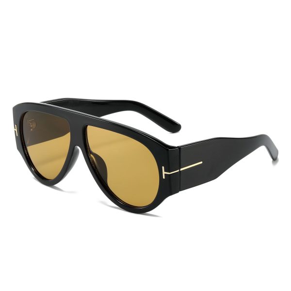 New Trans Mirror Amazon Quality European and American Sunglasses Women's Toad Glasses Sunglasses Simple Men's Glasses Spot Wholesale