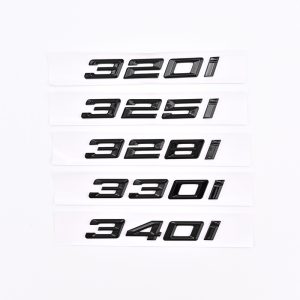 It is suitable for 20-23 BMW 3 Series 320i 320i 325i 328I 330i modified car logo rear tail mark displacement number