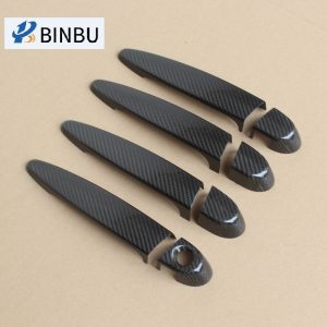 Suitable for BMW 1234 series F30F32 320i 328i M3M4X5X6 modified carbon fiber door handle