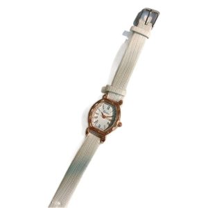 Cross-border popular French retro, exquisite and simple, personalized tonneau quartz watch, nostalgic belt watch for schoolgirls