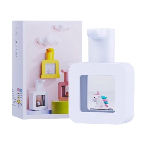 soip household cube automatic hand sanitizer machine out foam wash mobile phone wall mounted sensor electric child soap device - Image 5