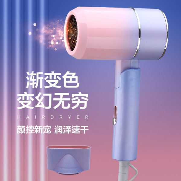 Internet celebrity new hair dryer high-power blue photoelectric hair dryer hot and cold air hair salon dormitory hair dryer gift wholesale