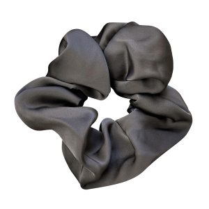 High-quality large satin large intestine hair ring, Korean simple fairy headband, French retro hair headpiece, women's Korean version
