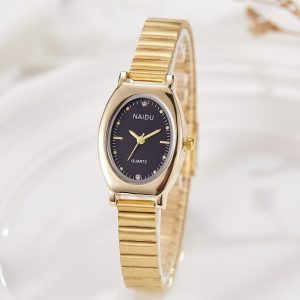 New oval fashion luxury watch alloy decoration simple cross-border foreign trade wholesale women's watch
