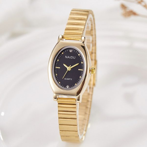 New oval fashion luxury watch alloy decoration simple cross-border foreign trade wholesale women's watch