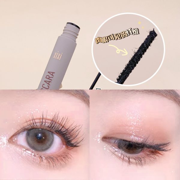 XIXI Slimming Curl Mascara is waterproof and non-smudge-free, with defined roots, long-lasting hold, natural colour mascara - Image 2