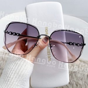 New women's sunglasses, high-end slimming sunglasses, UV protection, large frame sunglasses, large face sunscreen, tide 2304