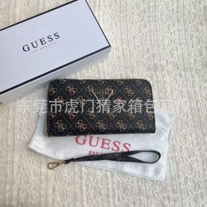 Foreign trade new European and American simple printing fashion long documents large capacity women's wallet women's clutch
