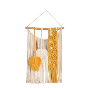 Cross-border new home decoration tapestries, hand-woven wall decorations, living room B&B wall covering, tassel tapestries