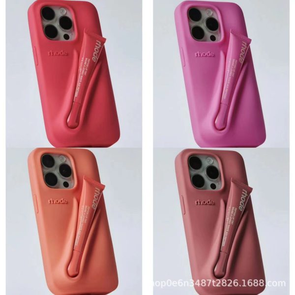 Spot rhode Hailey colored lip gloss lip gloss without LOGO can receive orders Cross-border popular mobile phone case lip gloss