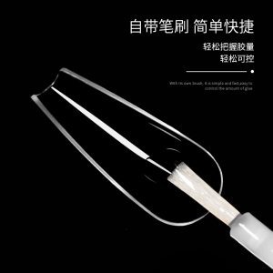 Taiwan raw material nail glue for nail art sticky false nail sheet strong adhesion supplementary drill glue powder glue 7 grams