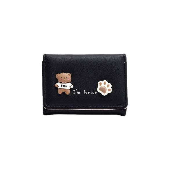 Korean version of ladies wallet short girl simple student multi-card clutch bag new wallet coin purse wholesale - Image 5