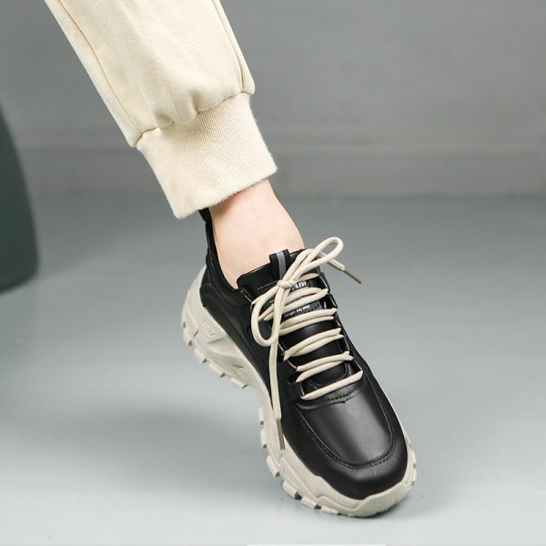 Spring and Summer New Daddy Shoes Fashion Platform Sneakers Women Korean Lace-up Student Casual Comfortable Shoes Wholesale - Image 4