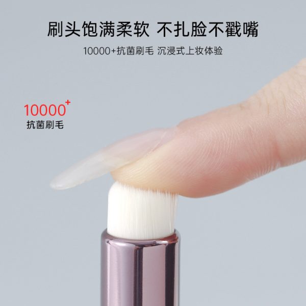 xixi round head lip brush, lipstick brush, portable lip blending brush, professional senior makeup artist lip concealer brush - Image 2
