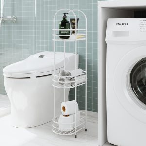 Bathroom shelves, toilet sandwiches, floor-standing storage cabinets, bathroom toilets, narrow side cabinets, toilets are cool and cool