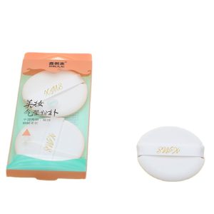 2 pieces of wet and dry cushion puff BB cream foundation universal sponge puff makeup egg stall