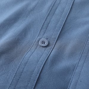 A piece of spring and summer middle-aged and elderly men's shirt long sleeve dad dress casual plus size shirt loose top thin